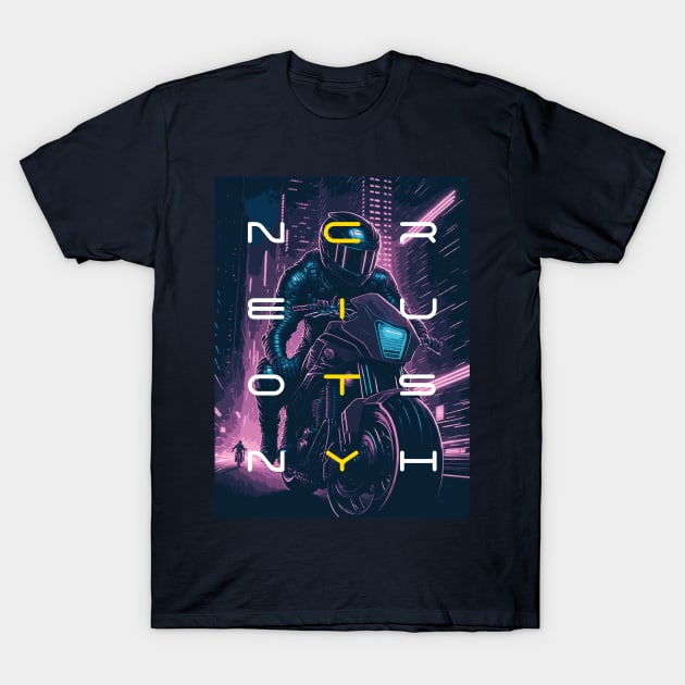 Racing the neon T-Shirt by By_Russso